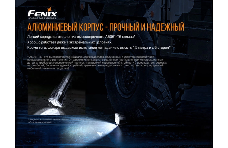 Ліхтар ручний Fenix LR50R