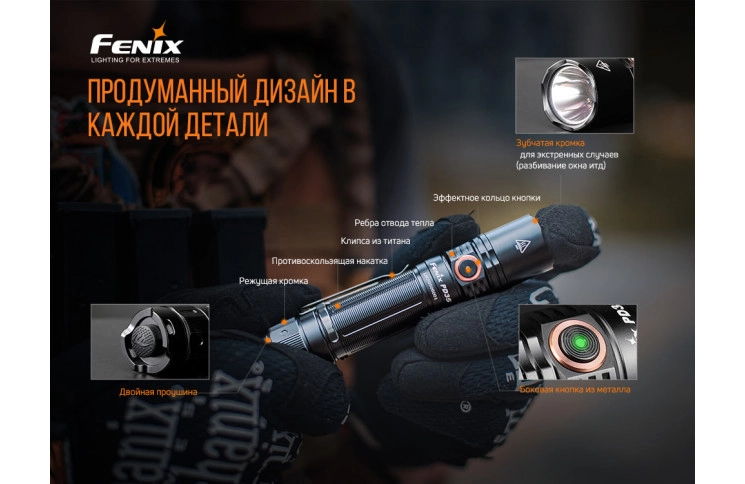 Ліхтар ручний Fenix PD35 V3.0