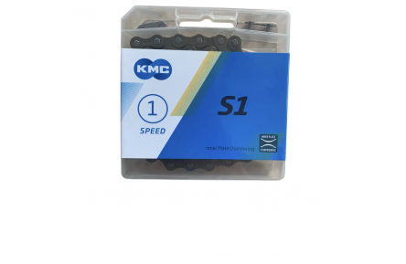 Цепь KMC S1 ​​Wide Brown 112 звеньев с замком в боксе