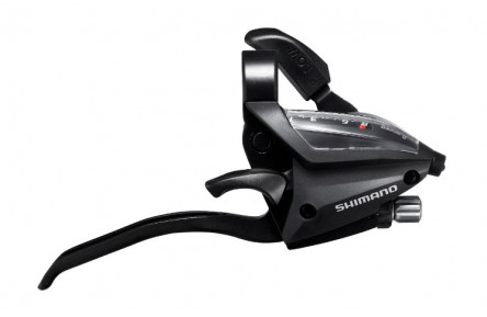 Моноблок правий. Shimano ST-EF500, 8-ск, чорний ОЕМ