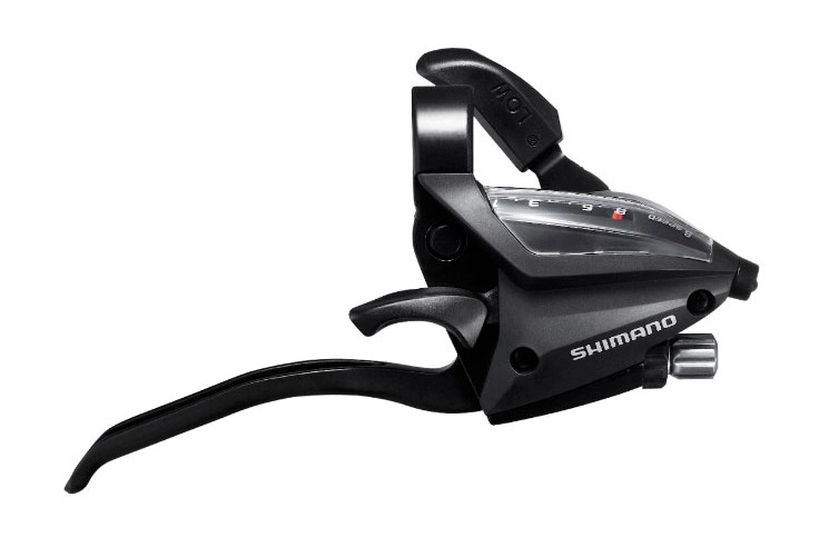 Моноблок прав. Shimano ST-EF500, 8-ск, черный ОЭМ