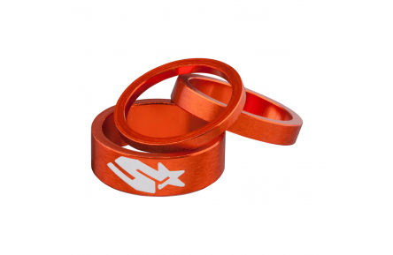 Набор спейсеров SPANK 3/6/12mm, Orange