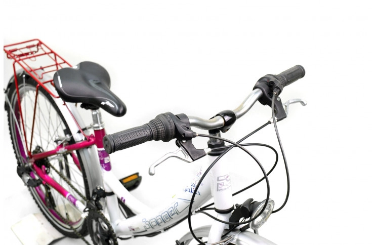 Підлітковий велосипед Boomer Giulia 301 24" XS біло-рожевий Б/В