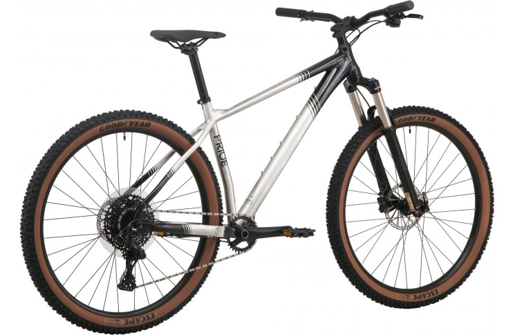 Велосипед 29" Pride REVENGE 9.1 XL 2024 серо-черный