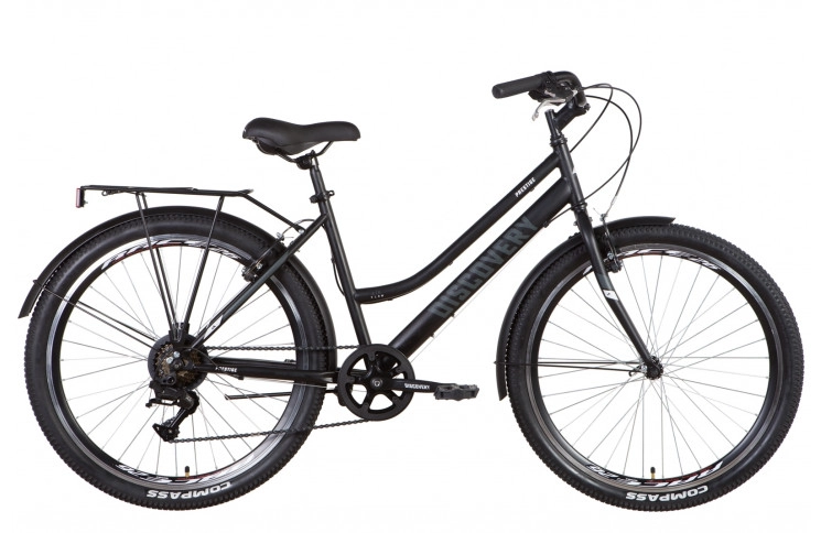 Велосипед 26" Discovery PRESTIGE WOMAN 2022 (черный (м))