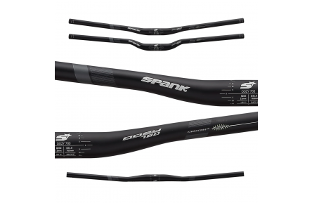 Руль SPANK OOZY 780 Vibrocore™, 25R Black Grey