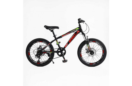 Велосипед Corso SPIRIT 20" ST-20316 сталь 12"