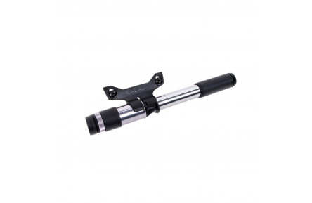 Насос велосипедний Birzman Velocity Apogee MG MTB (w/gauge) / ручний / 90psi / сірий