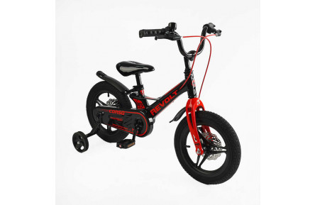 Велосипед 14" 2-х колесный Corso REVOLT MG-14216 МАГНИЕВА РАМА, ЛИТЫЕ ДИСКИ