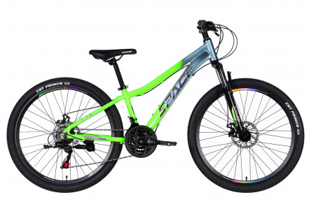 Велосипед AL 26" SPACE LYRA DD FR рама-13" сріблясто-зелений 2026