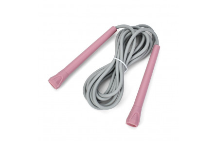 Скакалка MS 4797(Pink) розмір 290 см, ручки-пластик
