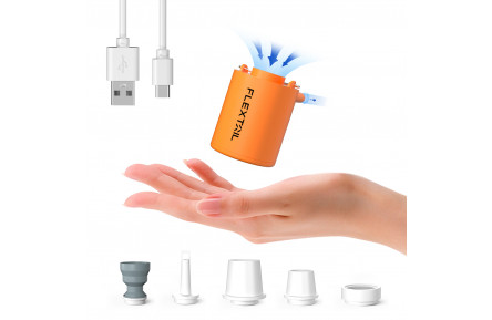 Насос кемпінговий Flextail Tiny Pump, помаранчевий