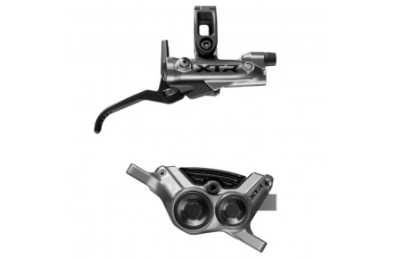 Гальмо гідравл. дискове Shimano M9220 DEORE XT заднє (права ручка, 4-поршн каліпер, J-kit гідролінія 1700мм)
