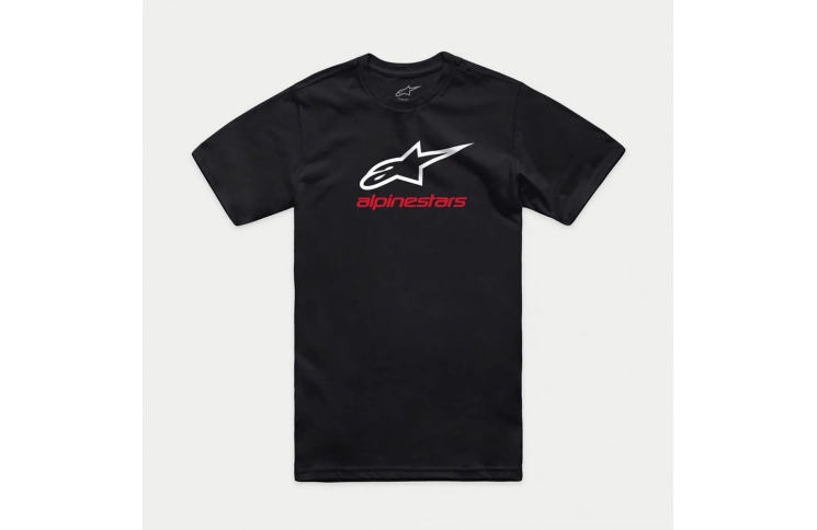 Футболка Alpinestars ALWAYS 2.0 CSF TEE BLACK/WHITE/RED, L