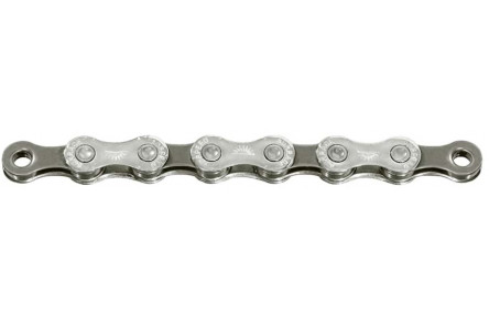 Цепь 126 зв. SUN RACE CNU11A 9/10/11-ск. Silver+Gray 1/2"x11/128"