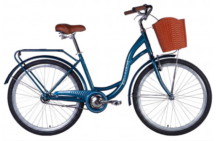 Велосипед ST 26" Dorozhnik AQUAMARINE BH рама-17" темно-синій 2026