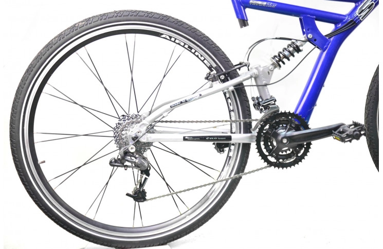 Гибридный велосипед STR Traveler Alu 28" L синий Б/У