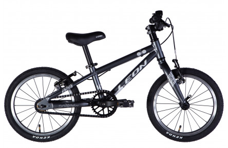 Велосипед AL 16" Leon GO Vbr FR рама-8" сірий 2025