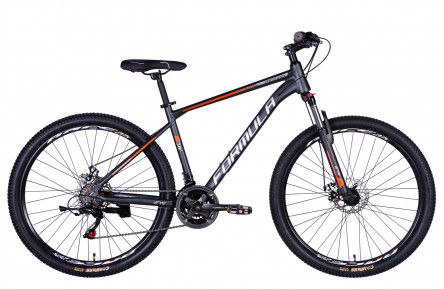 Велосипед AL 27.5" Formula MOTION DD FR рама-18" сіро-сріблястий (матовий) 2025