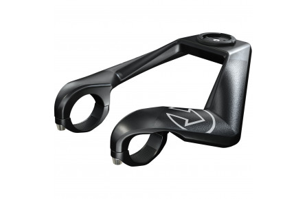 Аеробар PRO Compact Carbon Clip-On, 31.8mm, з кріпленням для Garmin, Wahoo and Bryton
