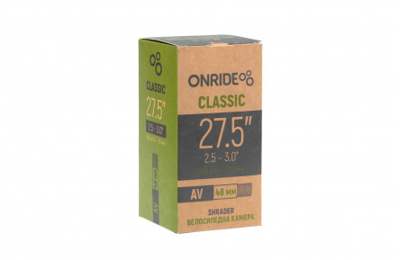 Камера ONRIDE Classic 27,5"x2,5-3,0" (584x64-76) AV 48