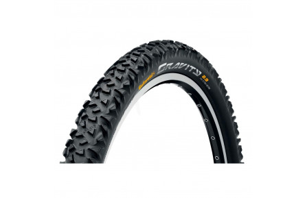 Покришка Continental Gravity, 26"x2.30, 57-559, Wire, Sport, Skin, 770гр., чорний