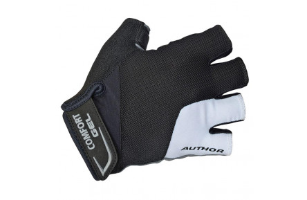 Перчатки Author Men Comfort Gel X6 s/f, размер M, черно-белые