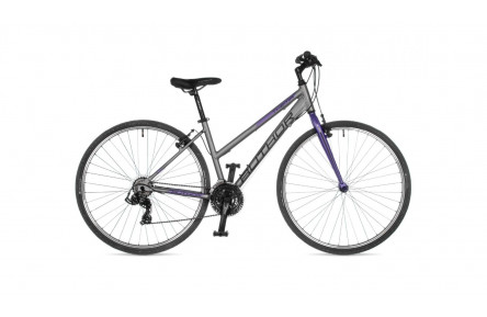 Велосипед Author Thema 2023 28" 17" сріблястий/фіолетовий