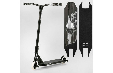 Самокат трюковый МТ-30377 Best Scooter "FEAR", SCS-система, ПЕГИ, алюминий, колеса PU, 115мм, руль 58 см