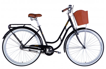 Велосипед ST 28" Dorozhnik RETRO Velosteel рама-19" чорний 2026
