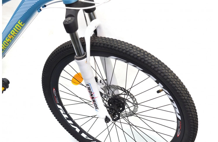 Подростковый велосипед Crossride Blast 24" XXS/28 голубой Б/У