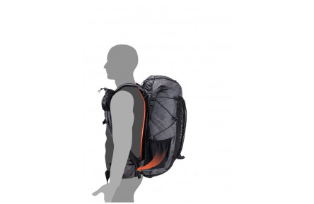 Рюкзак туристичний Naturehike Rock NH19BP095, 60+5 л, чорний