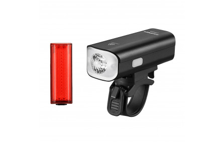 Комплект світла Ravemen LS-CT02 : LR500S + TR20 (500 + 20 lm, 2200 + 200 mAh)