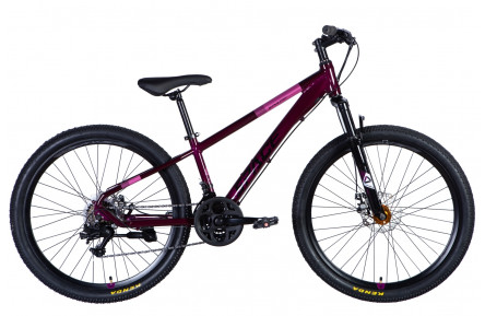Велосипед AL 26" SPACE-038 DD рама-фиолетовый 2024 (фиолетовый)