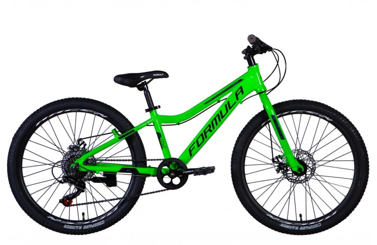 Велосипед AL 24" Formula ACID DD рама-" с крылом Pl 2024 (зеленый)