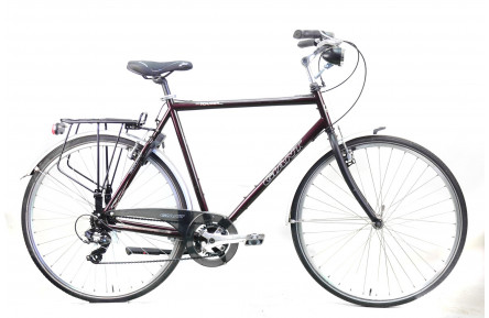 Гибридный велосипед Giant Tourer 28" XL бордовый