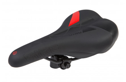 Седло спортивное CPO 2032 280*160 мм (черный с красным)