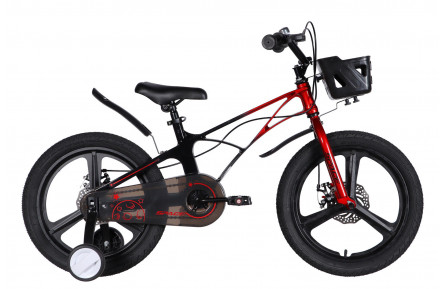 Велосипед MG 18" SPACE KID ANDROMEDA DD рама-10" червоно-чорний 2026