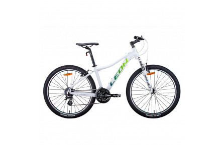Велосипед Leon HT-Lady AM Vbr 2021 26" 17.5" біло-синій