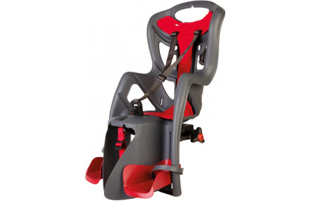 Сиденье задн. Bellelli Pepe Clamp до 22кг, темно-серое