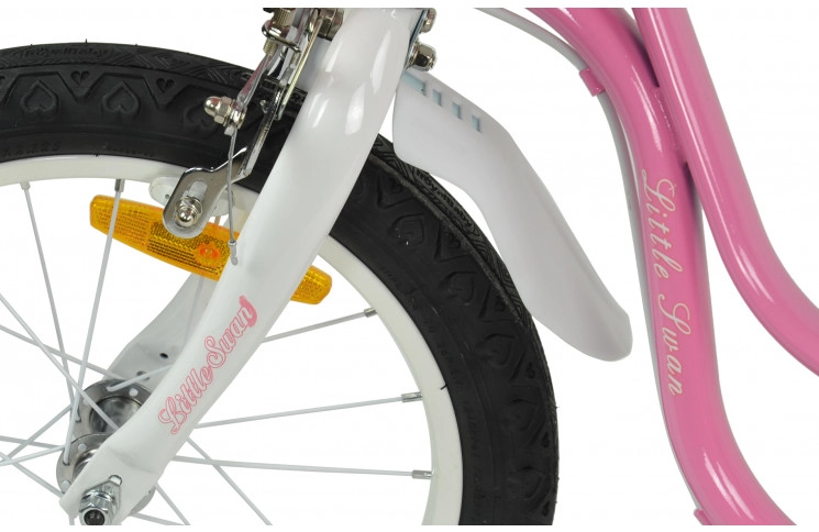 Велосипед RoyalBaby Little Swan 16" 8.5" рожевий