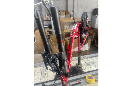 Велосипед уцененный ST 26" Formula OMEGA Vbr FR рама-18" красный 2025