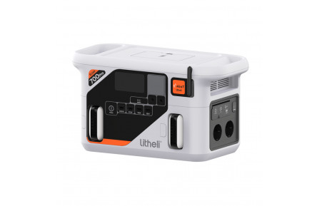 Портативна зарядна станція Litheli 800 Вт, 724 Вт·год, LiFePO4 + 2 Power Bank