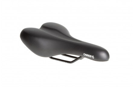 Сідло ONRIDE Siesta, сталеві рамки, 273x153 мм, чорний