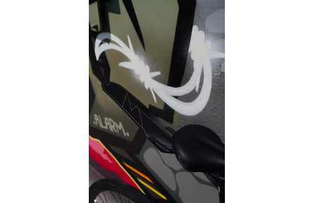 Крило задн. Green Cycle GMG-12, термопластик, під сідло -170х58х338мм, на підсідельну трубу - 148х48х335мм, чорне