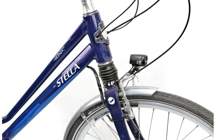 Электровелосипед Stella Vicenza Superior 36V 11.6Ah 250W 28" M синий Б/У