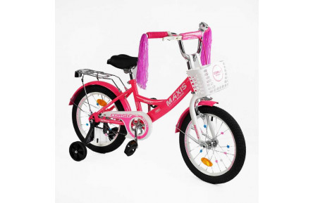 Велосипед 20" 2-х колесный "CORSO" MAXIS CL-20162, дополнительные колеса