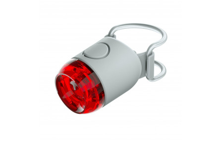 Мигалка задняя Knog Plug Rear 10 Lumens Grey