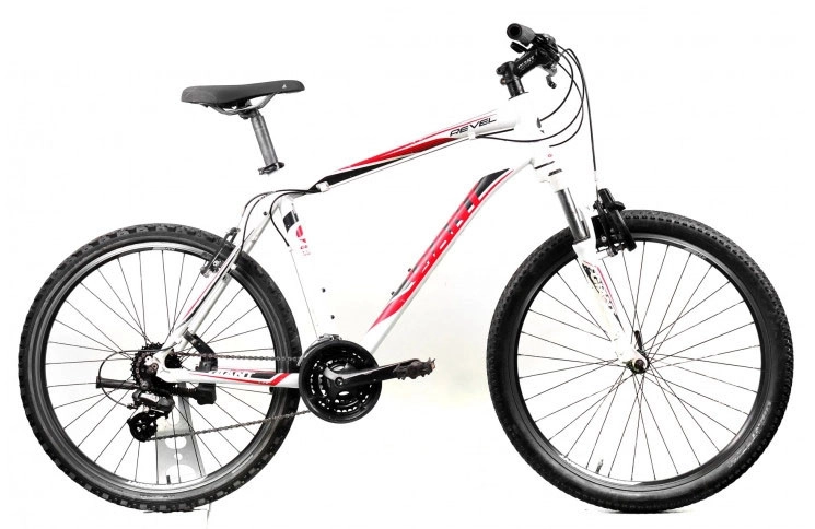 Гірський велосипед Giant Revel 26" L білий з чорно-червоним Б/В