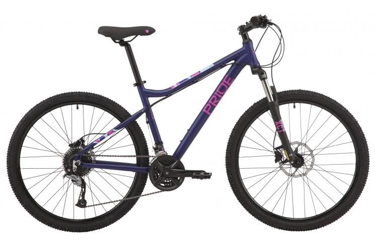 Велосипед 27,5" Pride STELLA 7.3 рама - M 2022 фиолетовый